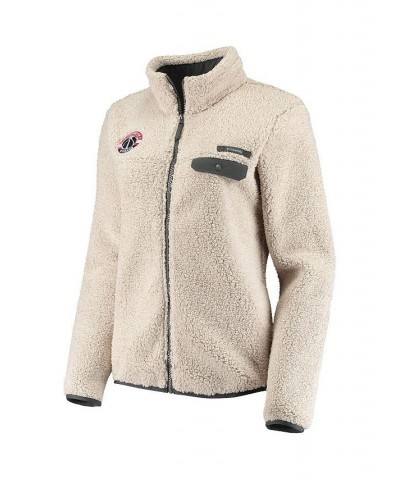 Women's White Washington Wizards Mountainside Full-Zip Jacket $40.80 Jackets