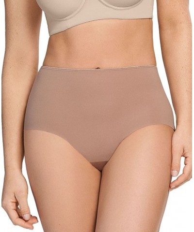 Women's Classic High-Waisted Shaper Panty Brown $20.65 Panty