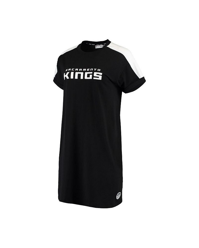 Women's Black Sacramento Kings Robyn Tri-Blend Sneaker Dress Black $33.60 Dresses