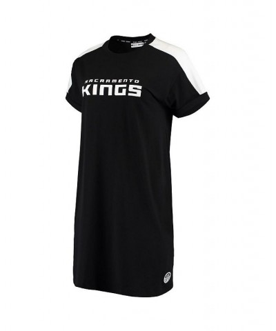 Women's Black Sacramento Kings Robyn Tri-Blend Sneaker Dress Black $33.60 Dresses