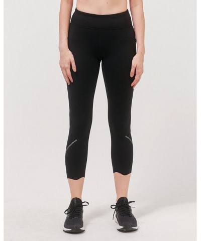 Ready and Go Reflective Laser Cut Ventiflo Leggings 23" for Women Black $46.02 Pants