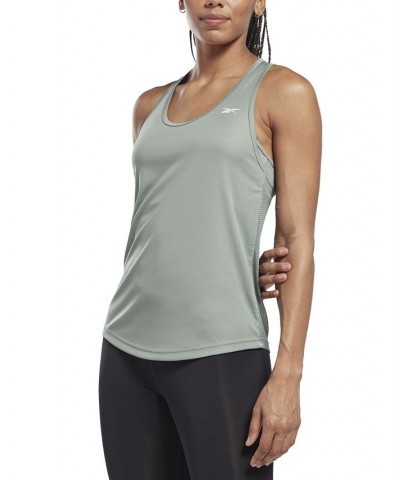 Women's Workout Ready Mesh Tank Top Green $11.70 Tops