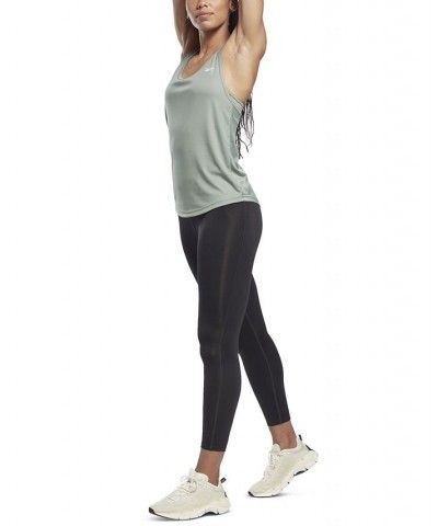 Women's Workout Ready Mesh Tank Top Green $11.70 Tops