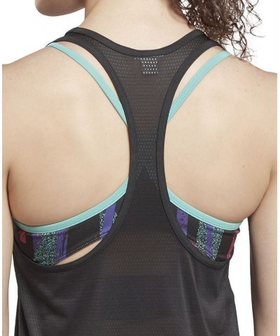 Women's Workout Ready Mesh Tank Top Green $11.70 Tops