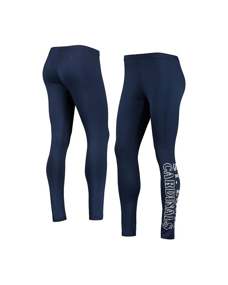 Women's Navy St. Louis Cardinals Stadium Leggings Blue $18.00 Pants