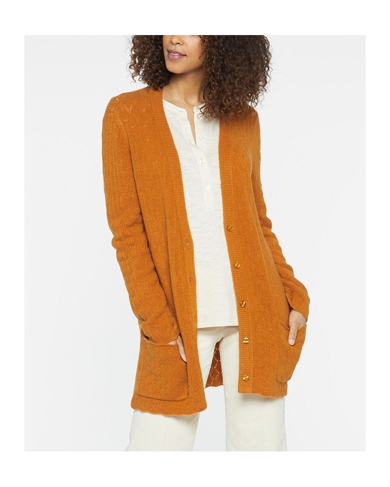 Women's Falling Leaves Everyday Cardigan Hickory $61.16 Sweaters