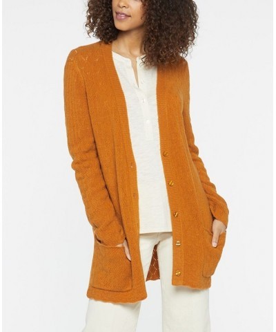 Women's Falling Leaves Everyday Cardigan Hickory $61.16 Sweaters