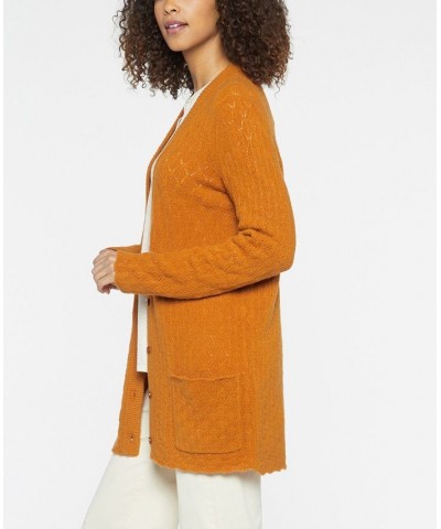 Women's Falling Leaves Everyday Cardigan Hickory $61.16 Sweaters