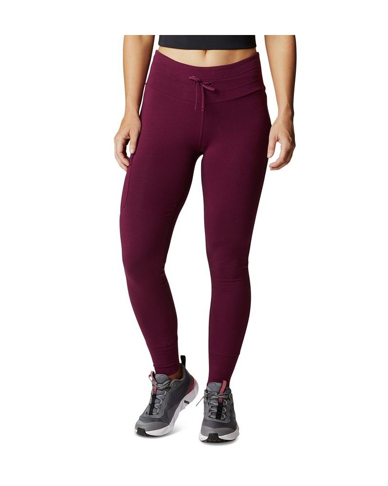 Plus Size Trek Leggings Marionberry $28.60 Pants