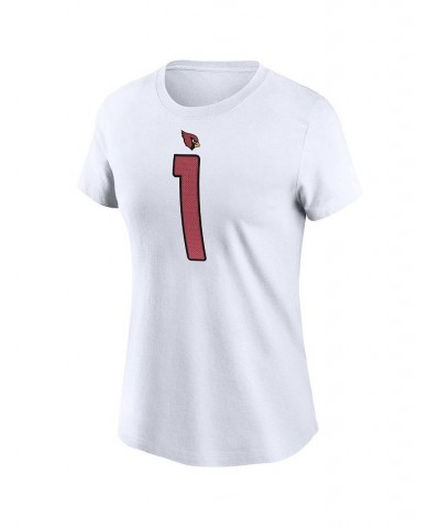 Women's Kyler Murray White Arizona Cardinals Player Name Number T-shirt White $29.99 Tops