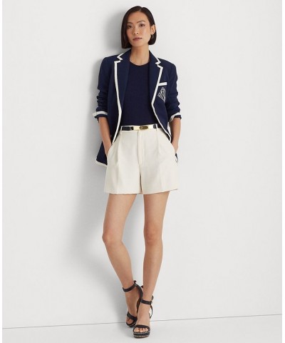 Women's Pleated Georgette Shorts Mascarpone Cream $58.05 Shorts