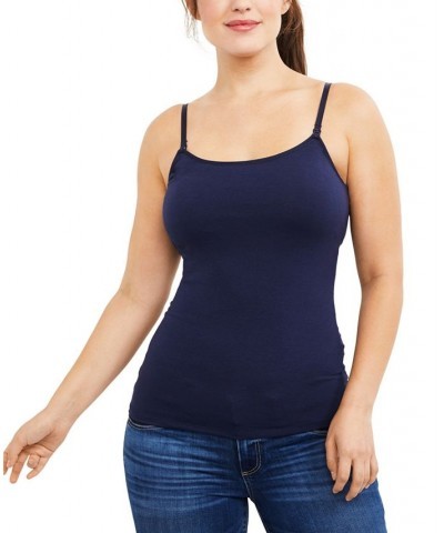 Maternity Nursing Camisole Blue $22.08 Tops