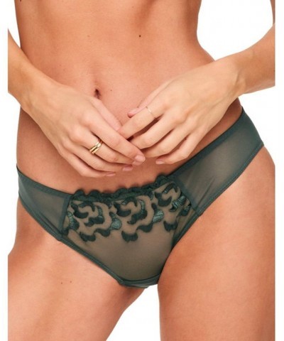 Tiana Women's Bikini Panty Green $12.97 Panty