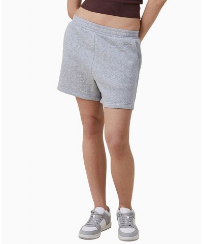 Women's Classic Fleece Shorts Gray Marle $22.79 Shorts