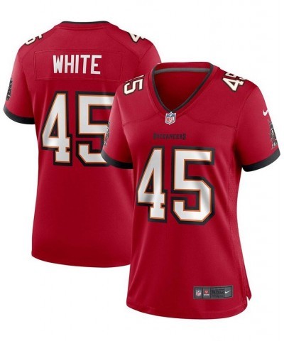 Women's Tampa Bay Buccaneers Game Player Jersey - Devin White Red $56.00 Jersey