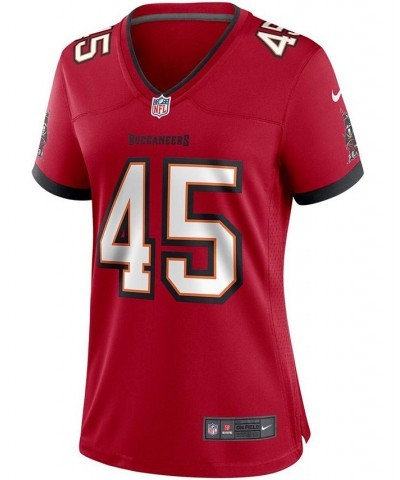 Women's Tampa Bay Buccaneers Game Player Jersey - Devin White Red $56.00 Jersey