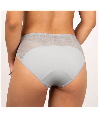 Leak proof Lace Hipster Gray $23.00 Panty