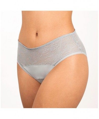 Leak proof Lace Hipster Gray $23.00 Panty