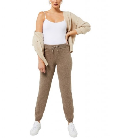 Sweater Jogger Maternity Pants Brown $47.07 Pants