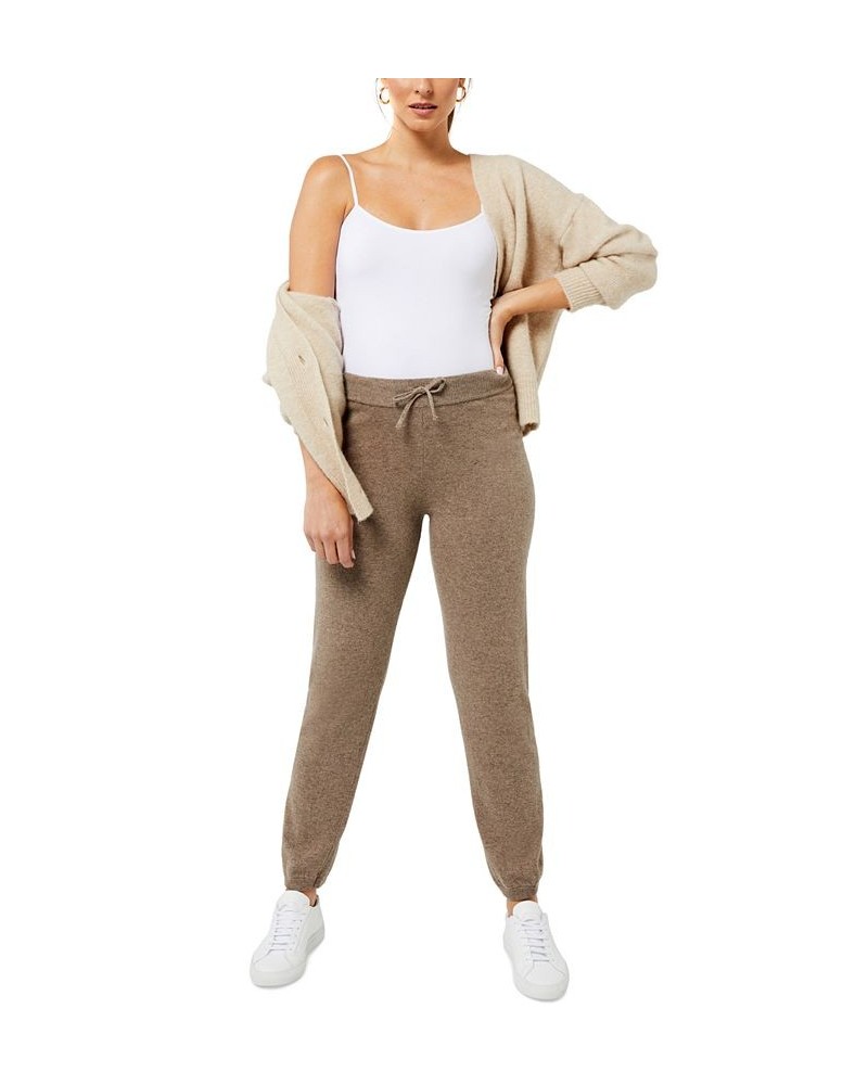 Sweater Jogger Maternity Pants Brown $47.07 Pants