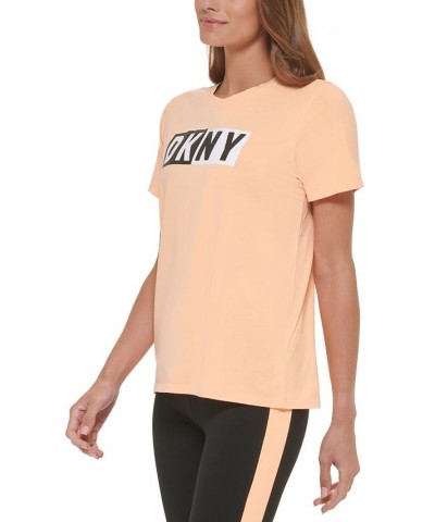 Logo T-Shirt Orange $13.57 Tops