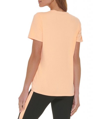 Logo T-Shirt Orange $13.57 Tops