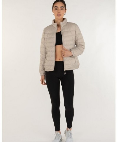 Urbaneer Down Packable Jacket for Women Gray $89.30 Jackets