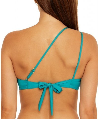 Juniors' Monaco Chain-Strap Asymmetrical Bikini Bra Top & Hipster Bikini Bottoms Ceramic $45.36 Swimsuits