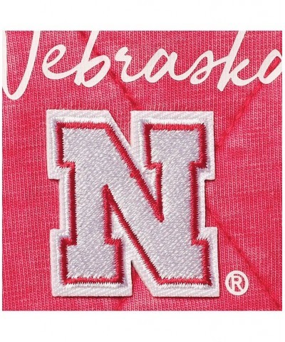 Women's Scarlet Nebraska Huskers Unstoppable Chic Quilted Quarter-Zip Jacket Scarlet $34.30 Jackets