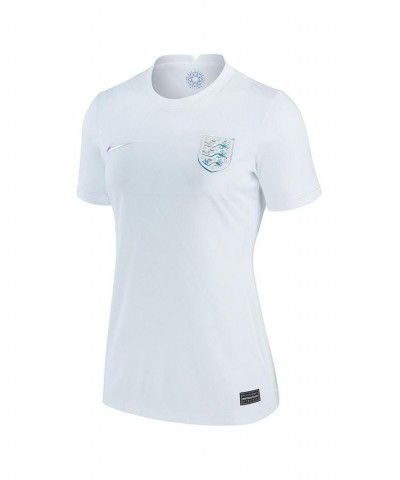 Women's White England Women's National Team 2022/23 Home Replica Blank Jersey White $49.45 Jersey