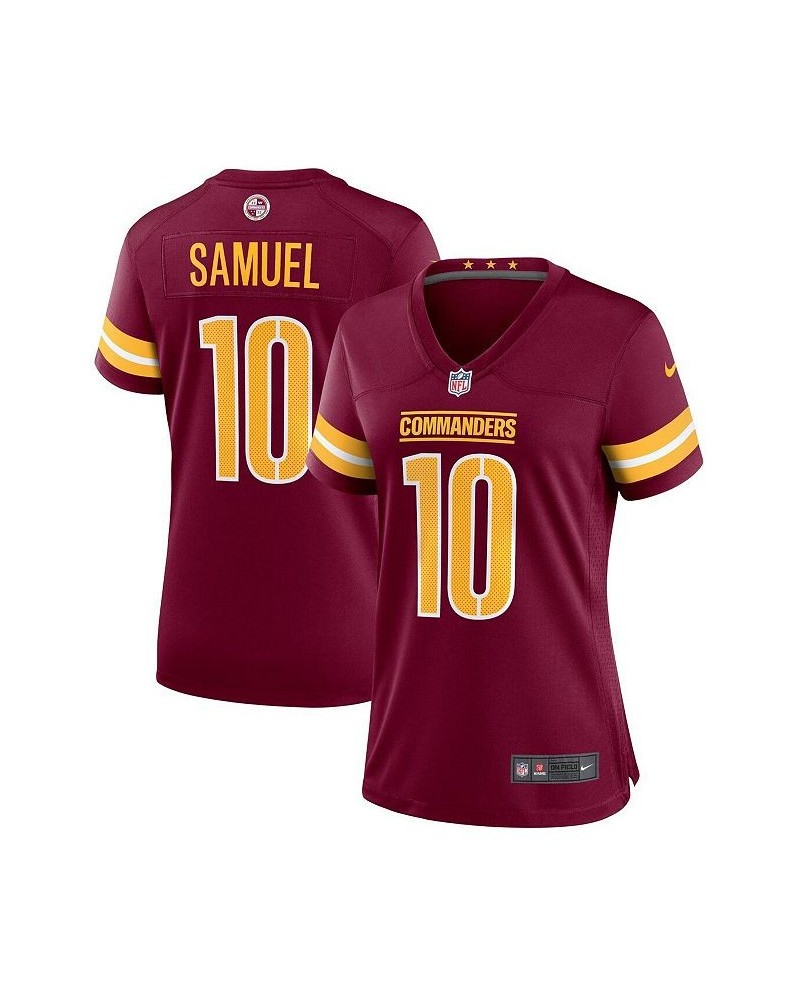 Women's Curtis Samuel Burgundy Washington Commanders Game Jersey Burgundy $56.00 Jersey