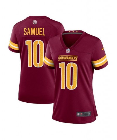 Women's Curtis Samuel Burgundy Washington Commanders Game Jersey Burgundy $56.00 Jersey