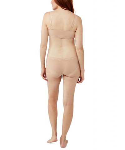 Pullover Lace Maternity & Nursing Bra Tan/Beige $17.63 Bras