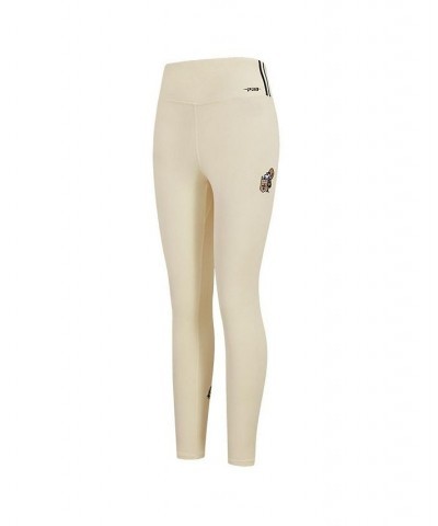 Women's Cream New Orleans Saints Retro Classic Jersey Leggings Cream $32.99 Pants