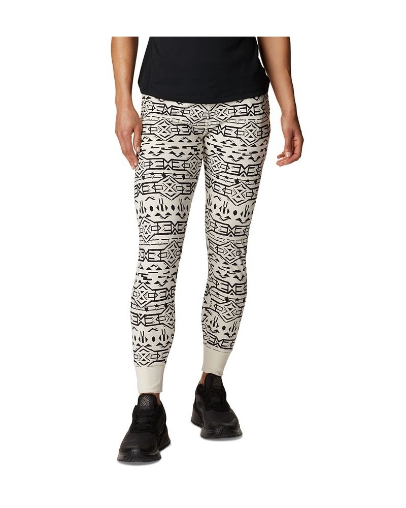 Women's Holly Hideaway™ Printed Leggings White $19.95 Pants