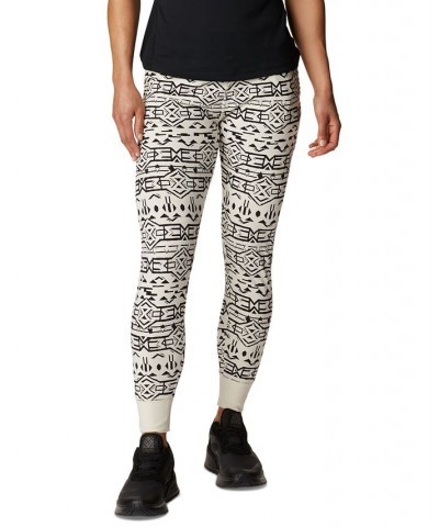 Women's Holly Hideaway™ Printed Leggings White $19.95 Pants