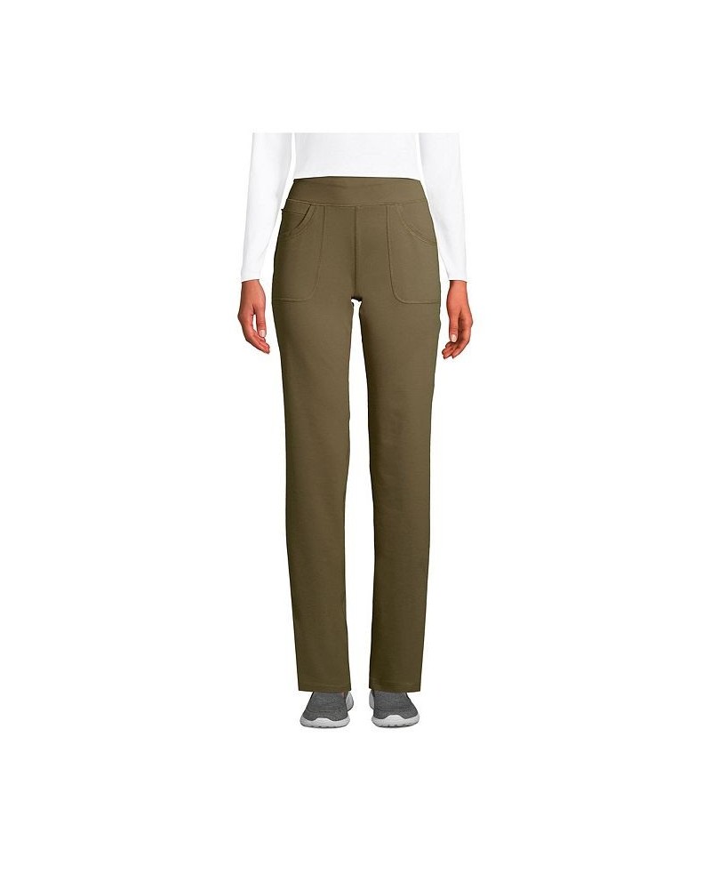 Women's Tall Active 5 Pocket Pants Green $43.10 Pants