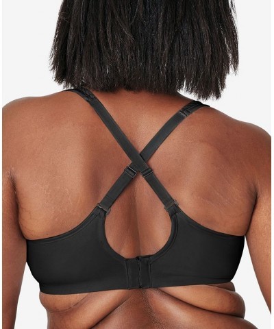 Women's 18 Hour Bounce Control Convertible Wireless Bra 4699 Black $10.00 Bras