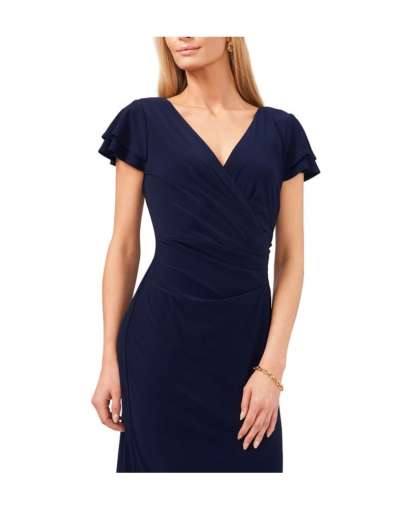 Surplice Sheath Dress Jbs Navy $50.49 Dresses