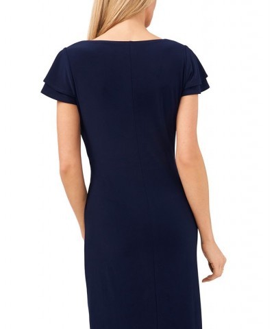 Surplice Sheath Dress Jbs Navy $50.49 Dresses