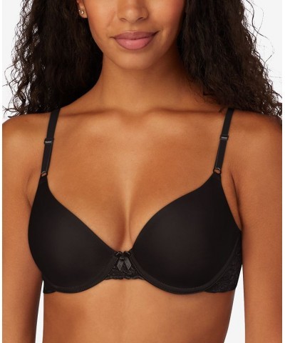 Women's Demi Underwire Lace Bra DM7900 Black $10.99 Bras