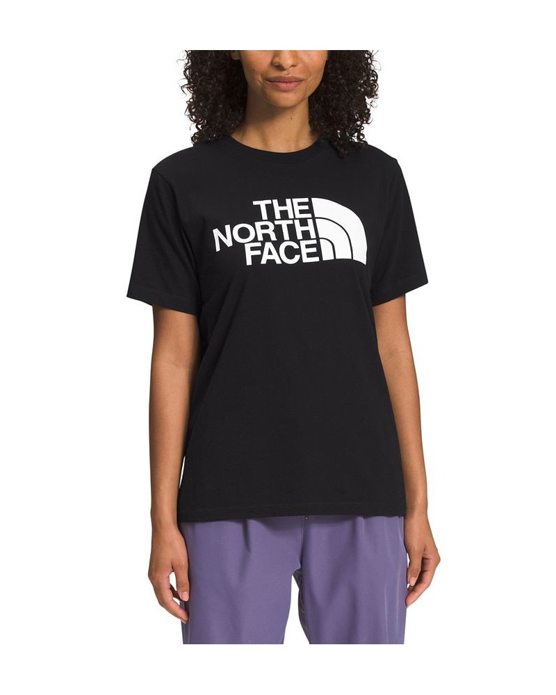 Women's Half-Dome Logo Tee Black $23.20 Tops