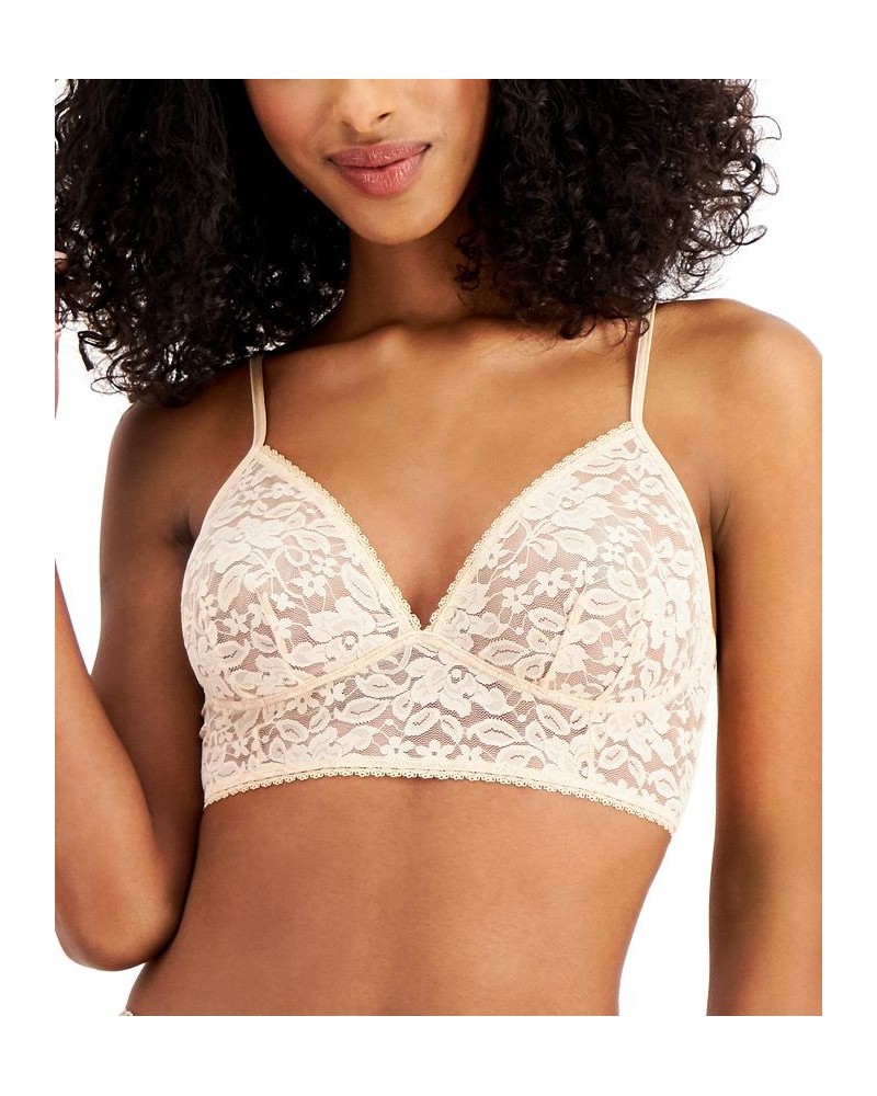 Women's Lace Bralette Lingerie Almond Latte $13.20 Bras