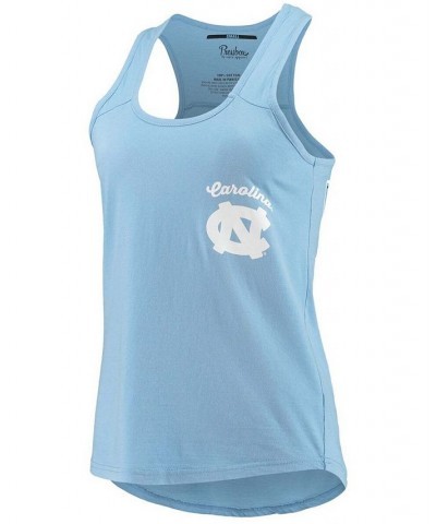 Women's Carolina Blue North Carolina Tar Heels Sanders Animal Print Tank Top Carolina Blue $16.80 Tops