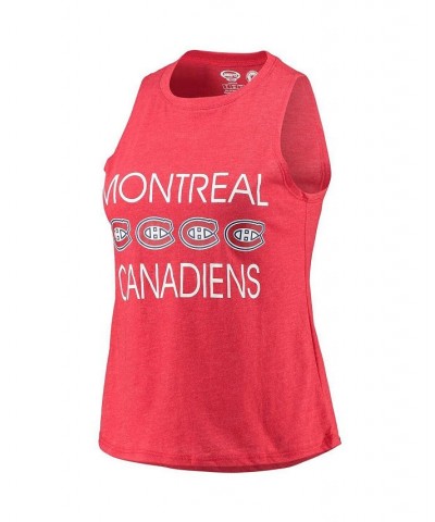 Women's Red Navy Montreal Canadiens Meter Tank Top & Pants Sleep Set Red, Navy $33.79 Pajama