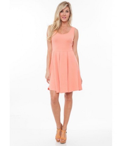 Women's Crystal Dress Orange $31.86 Dresses