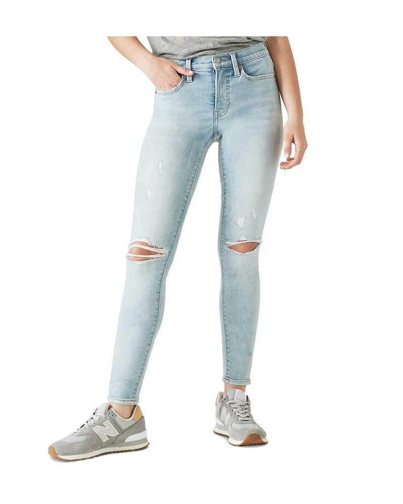 Mid-Rise Ava Ripped Skinny Jeans Fan Girl Dest $61.92 Jeans