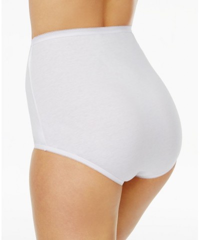 Perfectly Yours Cotton Classic Brief Underwear 15318 Star White $8.75 Panty