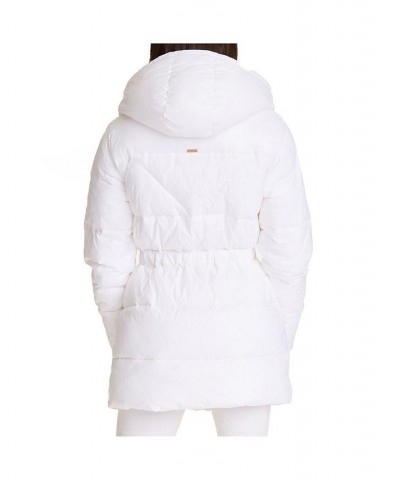 Adult Women Verbier Puffer Coat Ivory/Cream $94.50 Coats