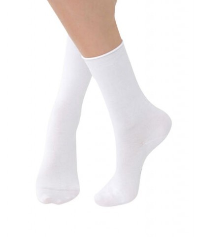 Italian Made Cotton Socks (3 Pack) White $22.61 Socks